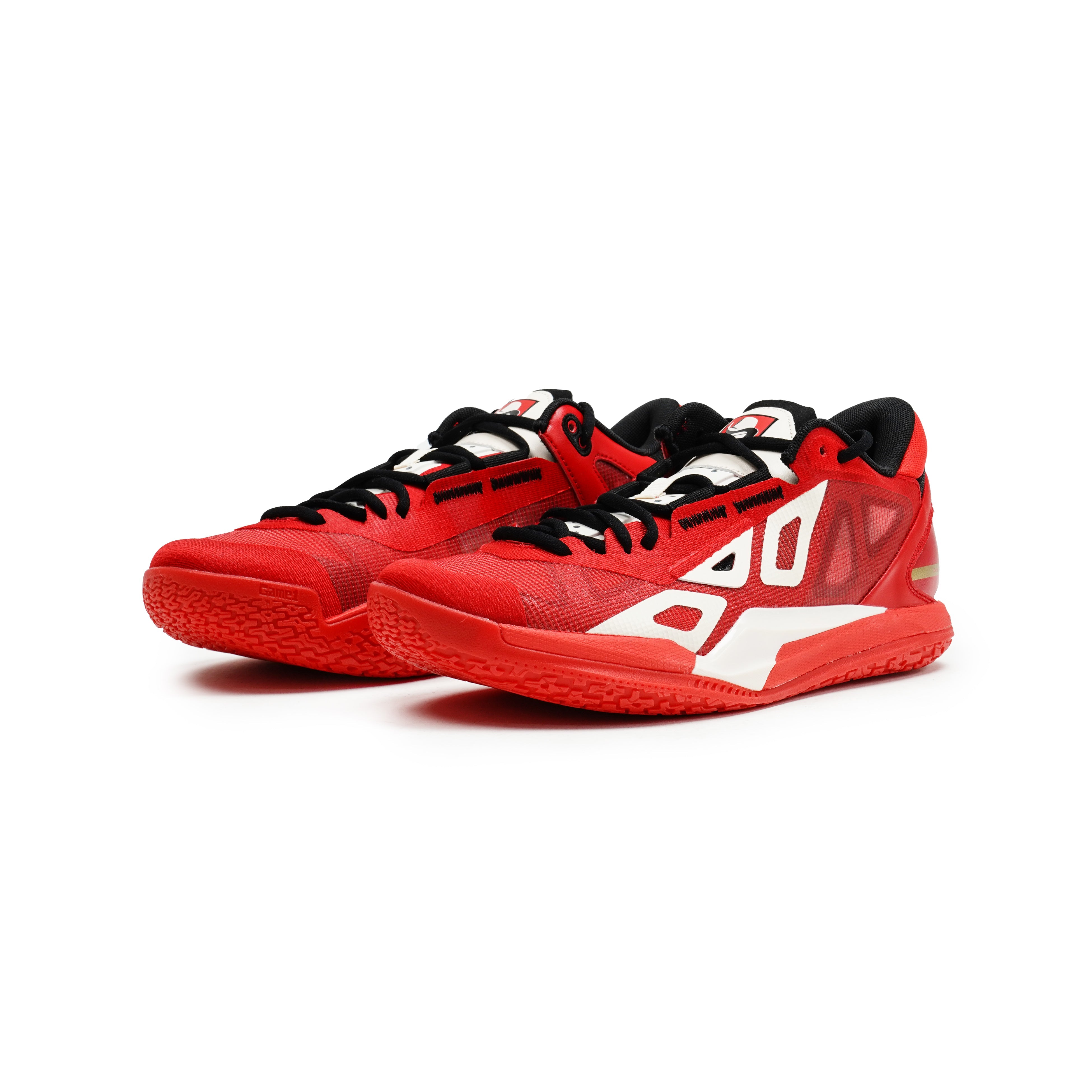 Game1 Low Court Killer - Chaussure Basketball Rouge Cowboy