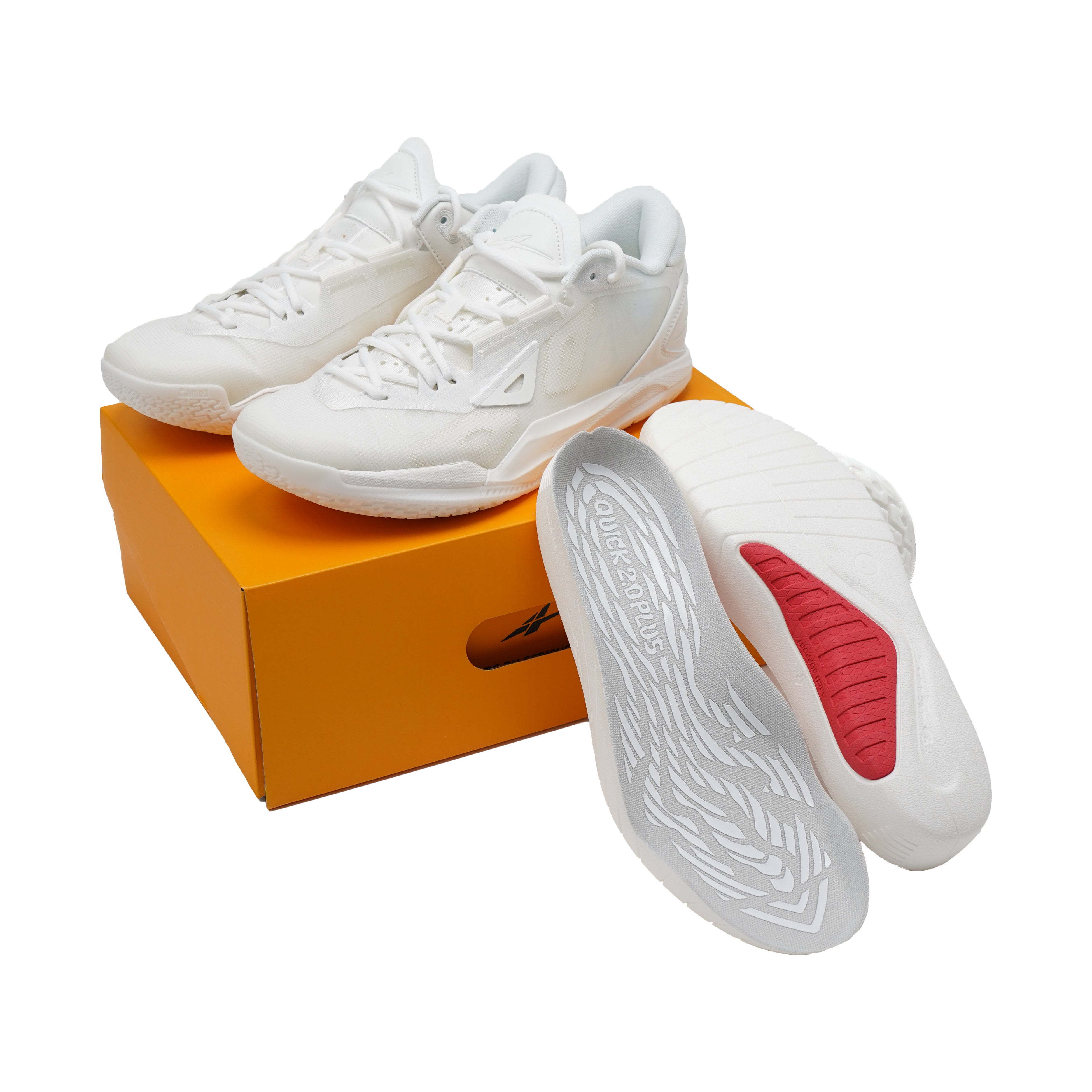 Game1 Low Pure - Chaussure Basketball Total White