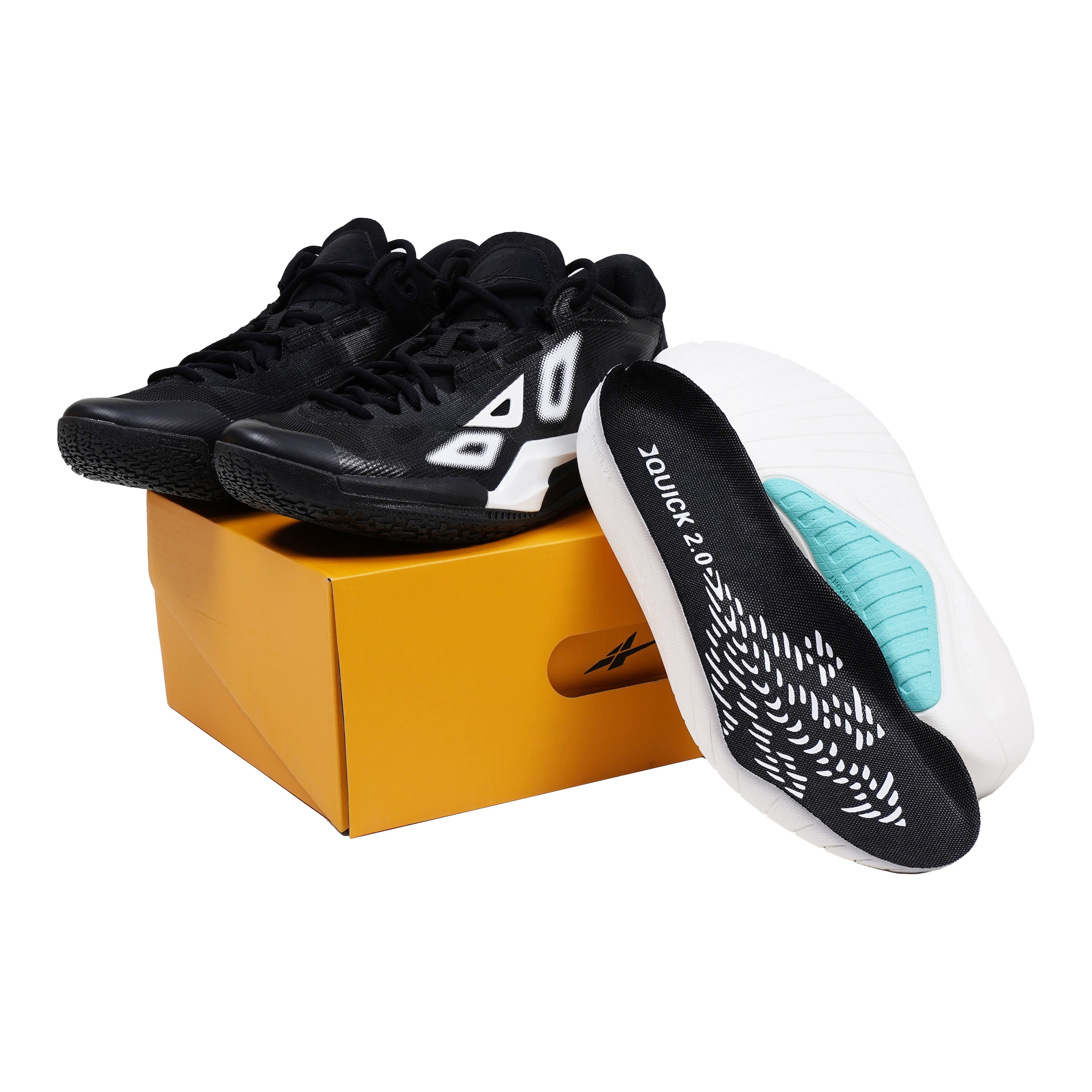 Game1 Low The Logo - Chaussure de Basketball SPO All-Black Signature
