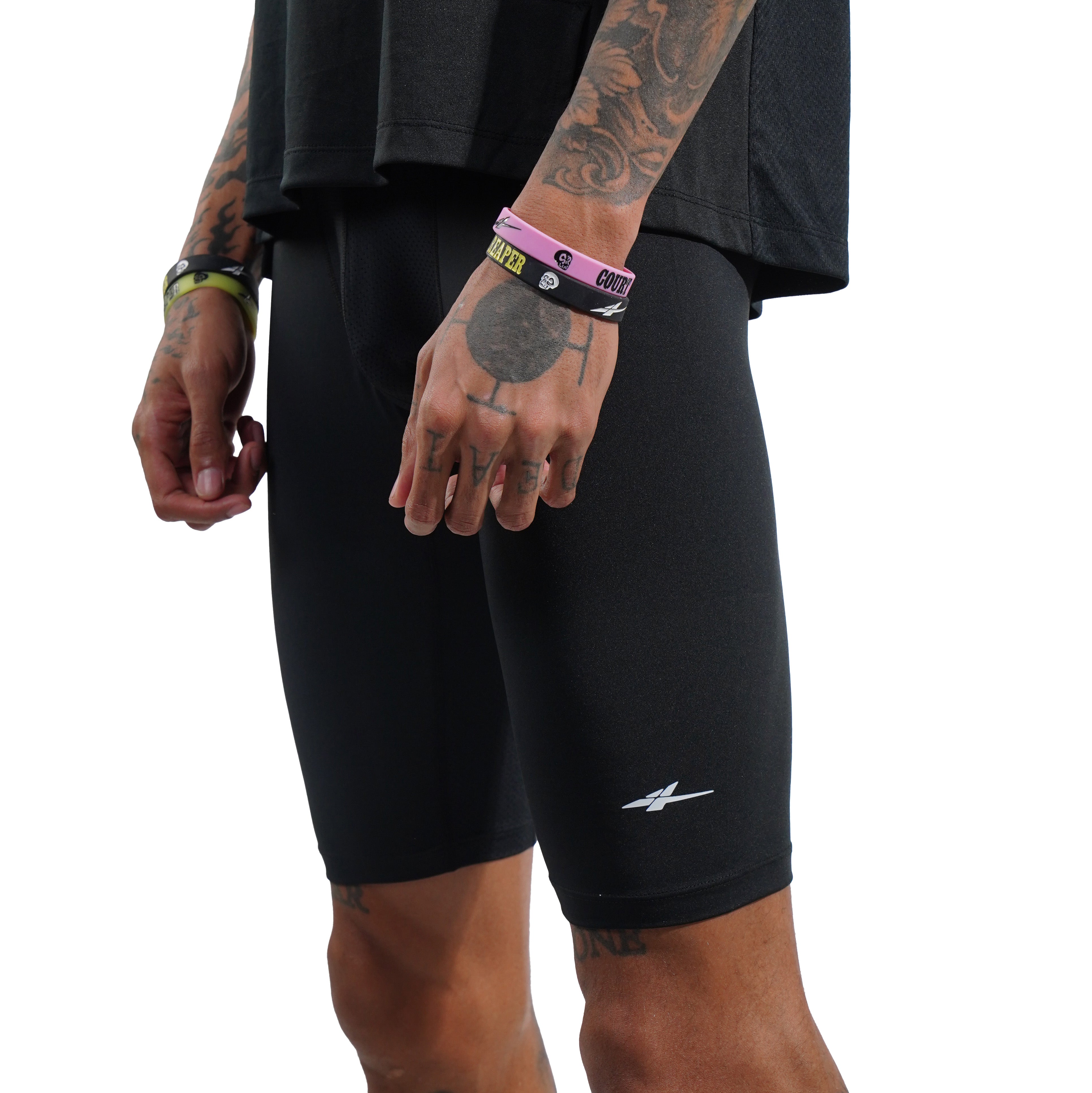 Short Compression Mi-Long SPO - Basketball & Entraînement