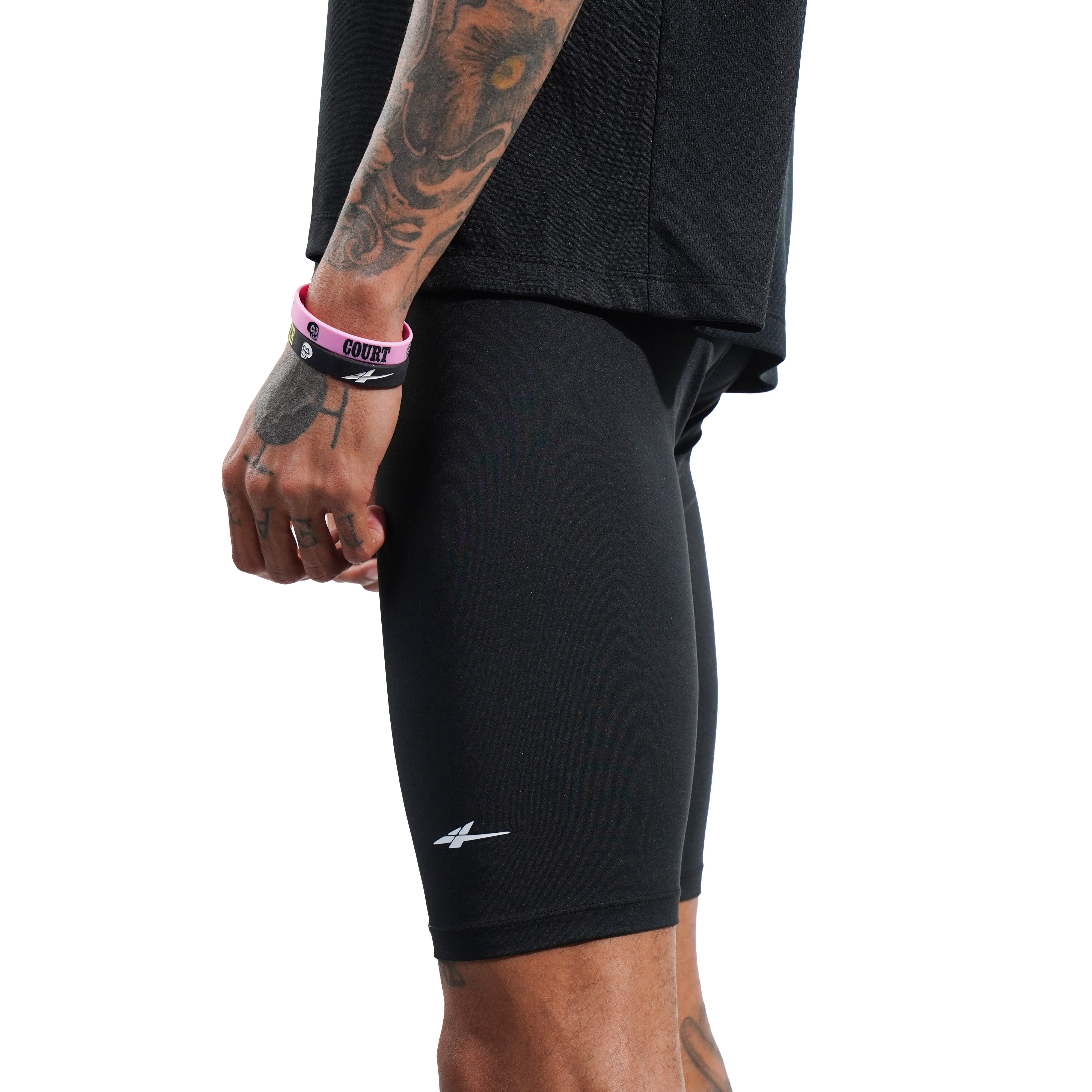 Short Compression Mi-Long SPO - Basketball & Entraînement