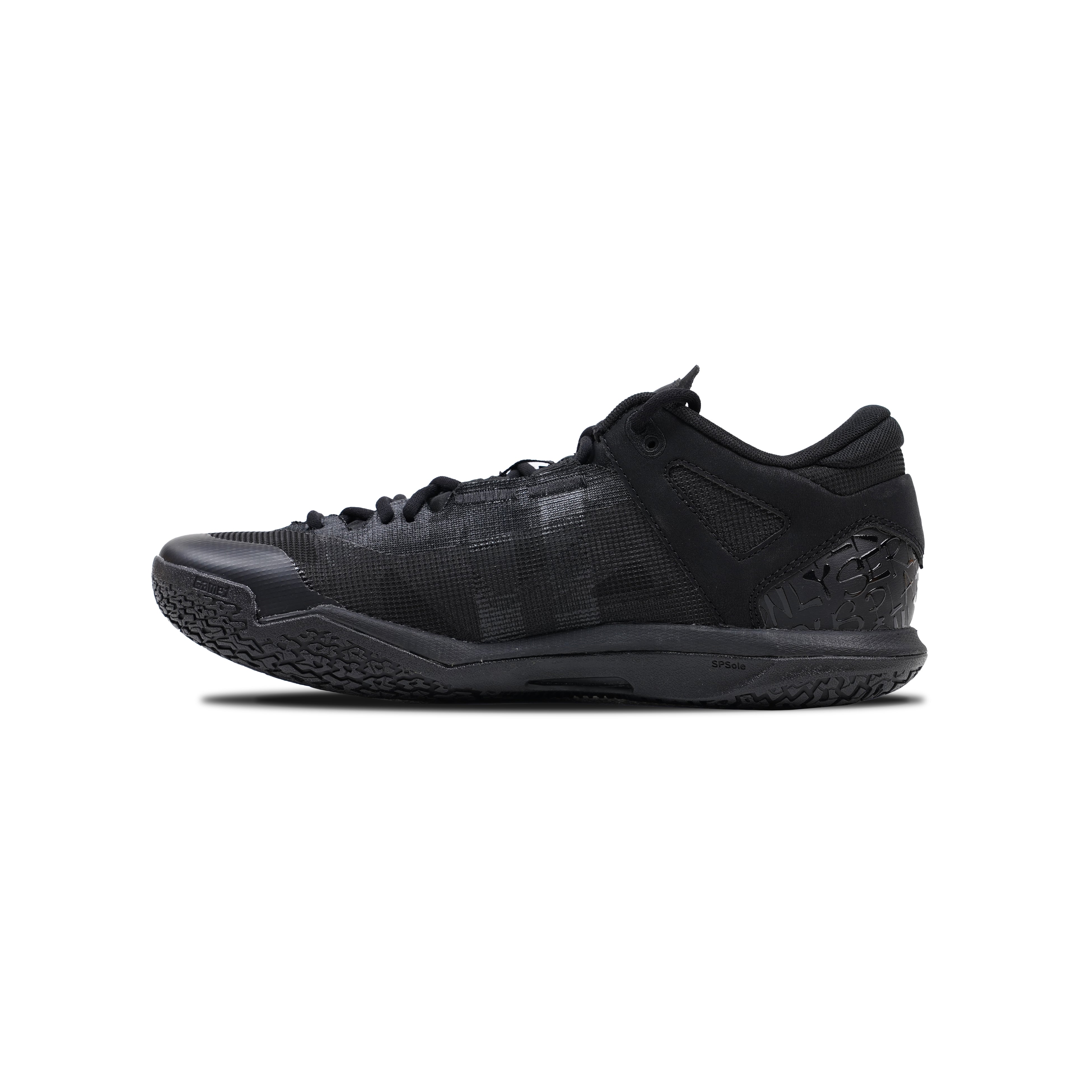 Game1 Low The Logo - Chaussure de Basketball SPO All-Black Signature