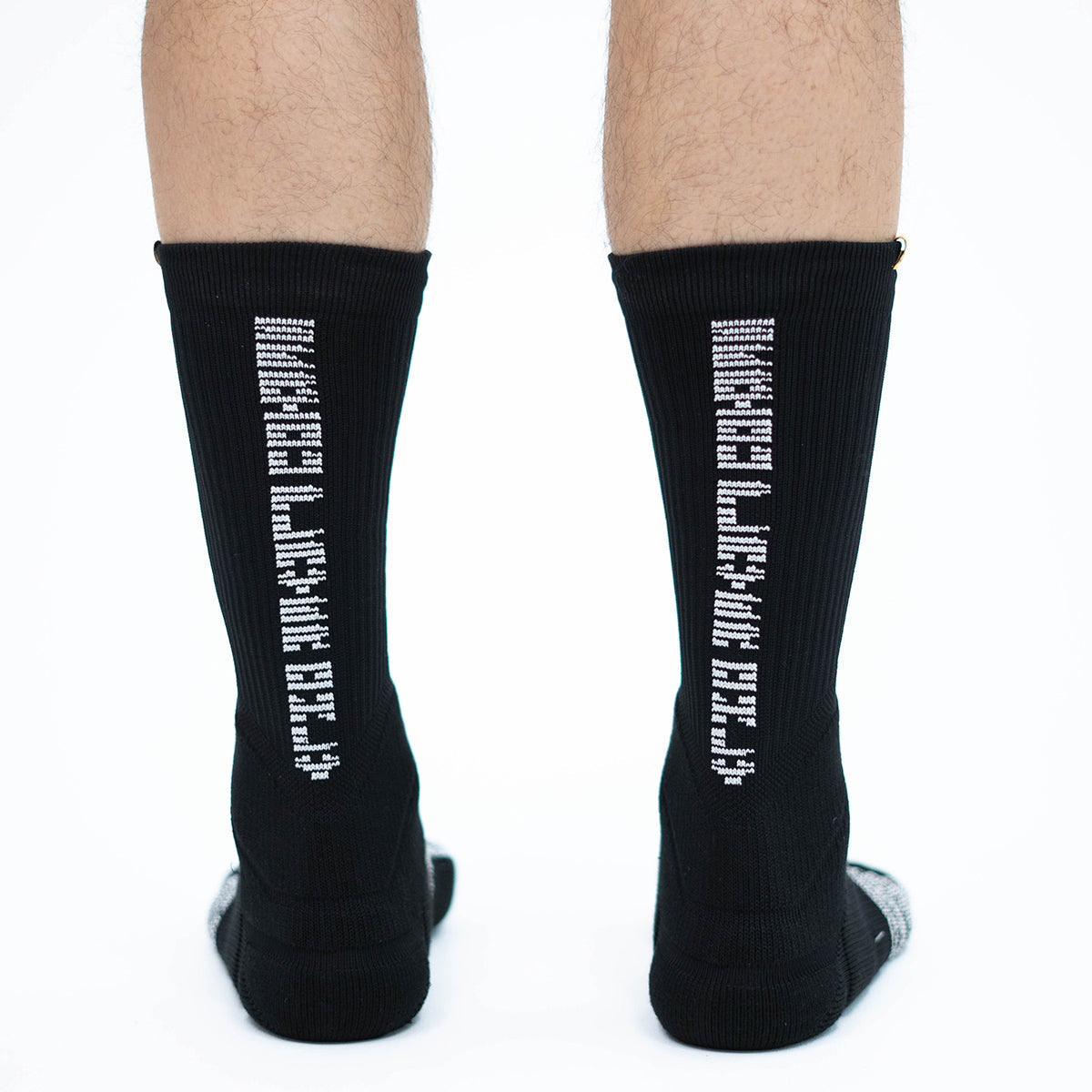 Chaussettes Hautes PRO SPO Noires - Performance Basketball