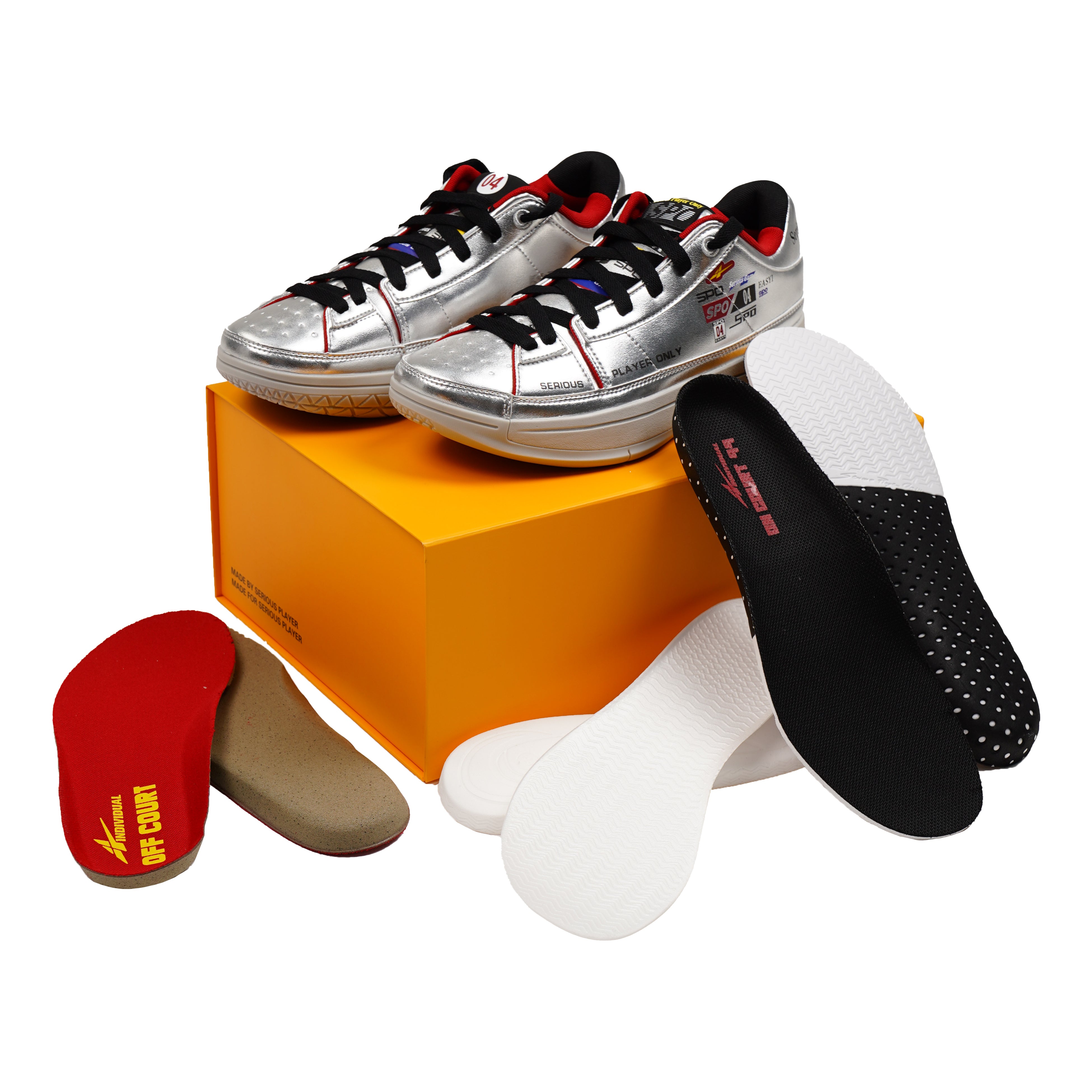 Easy1 Silver Arrows - Chaussure Basketball Inspirée Formule 1
