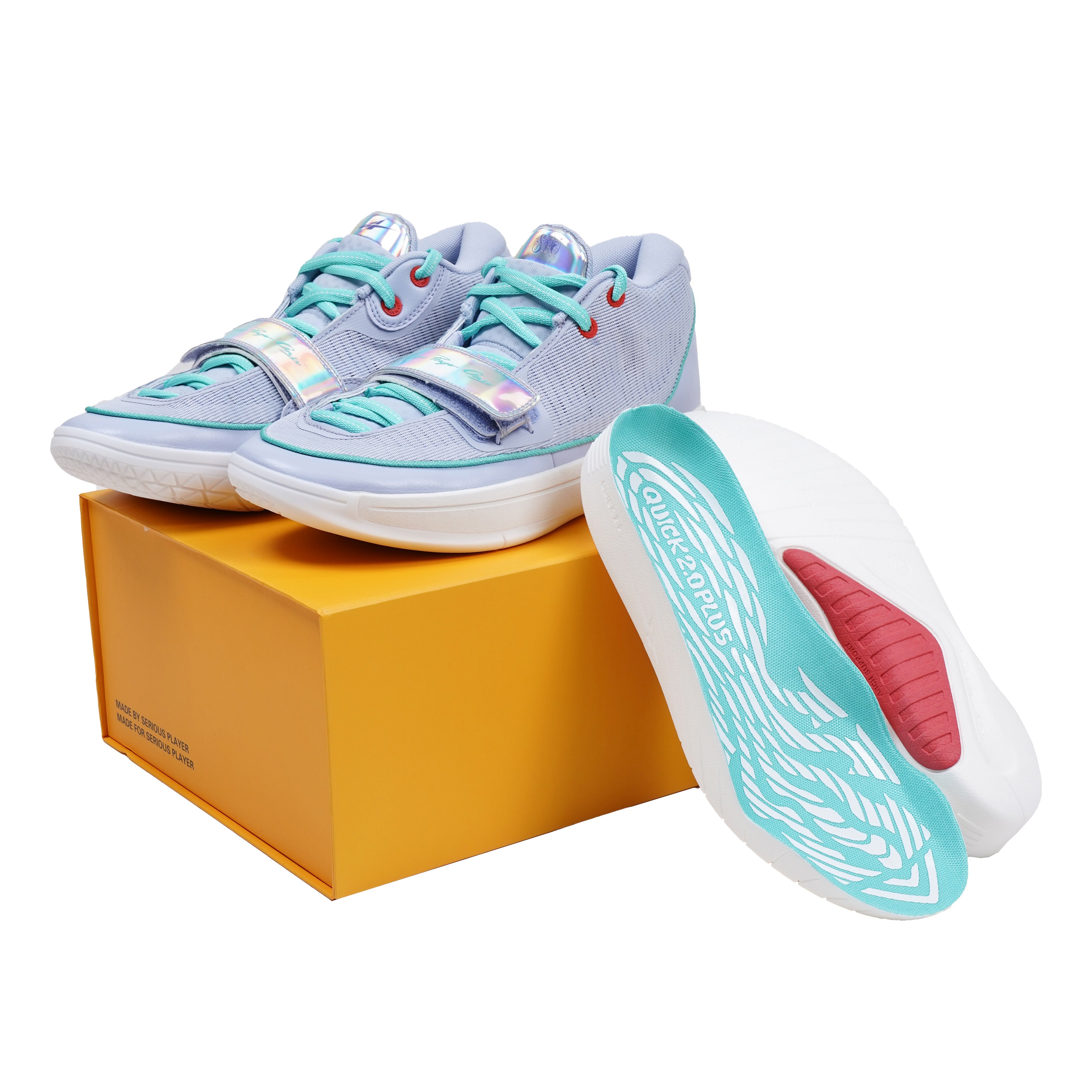 Easy1 Plus Silent Eve - Chaussure Basketball Inspirée d'une veille de Noël Enneigée