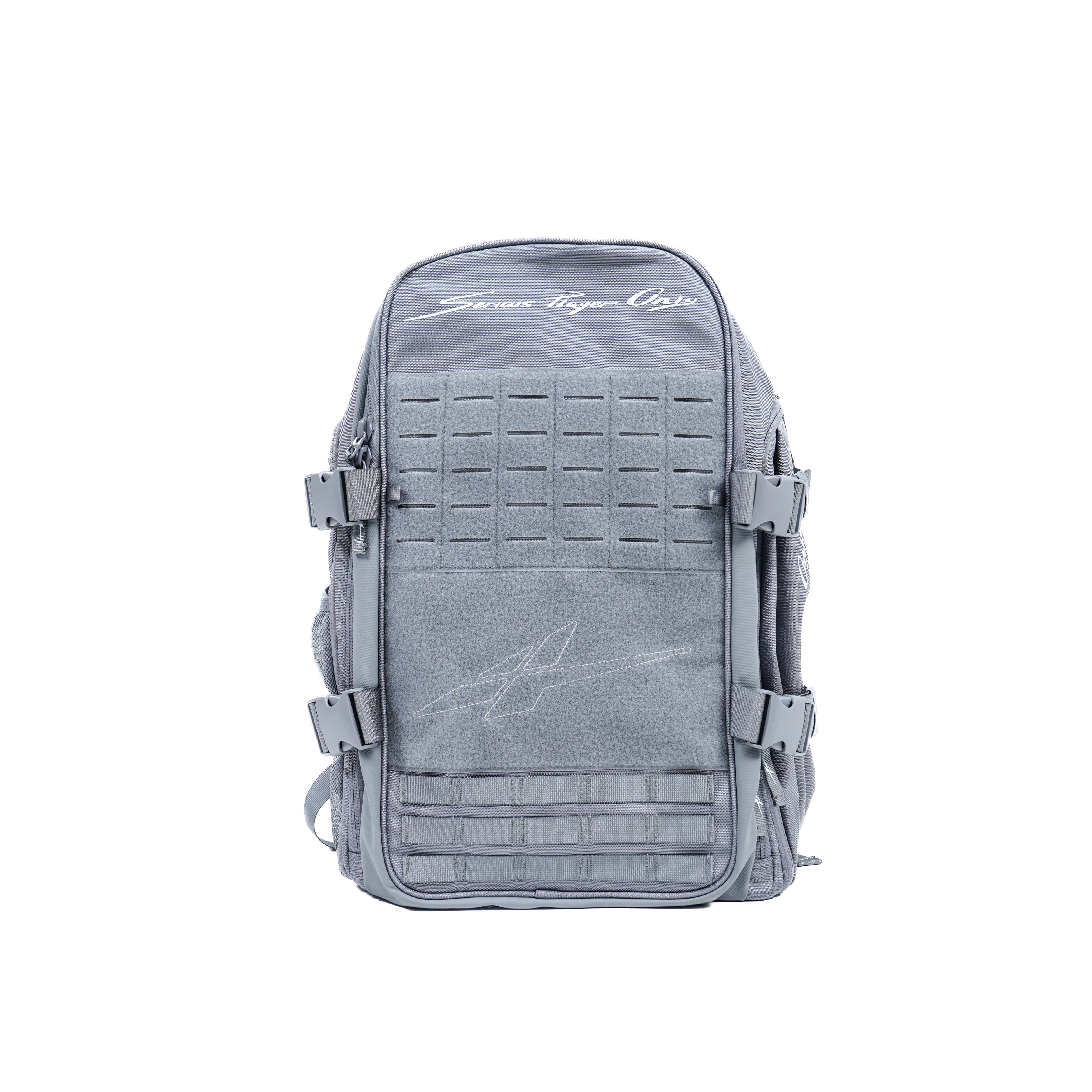 ONE-FOR-ALL Gris Acier - Sac à Dos Basketball Imperméable & Polyvalent