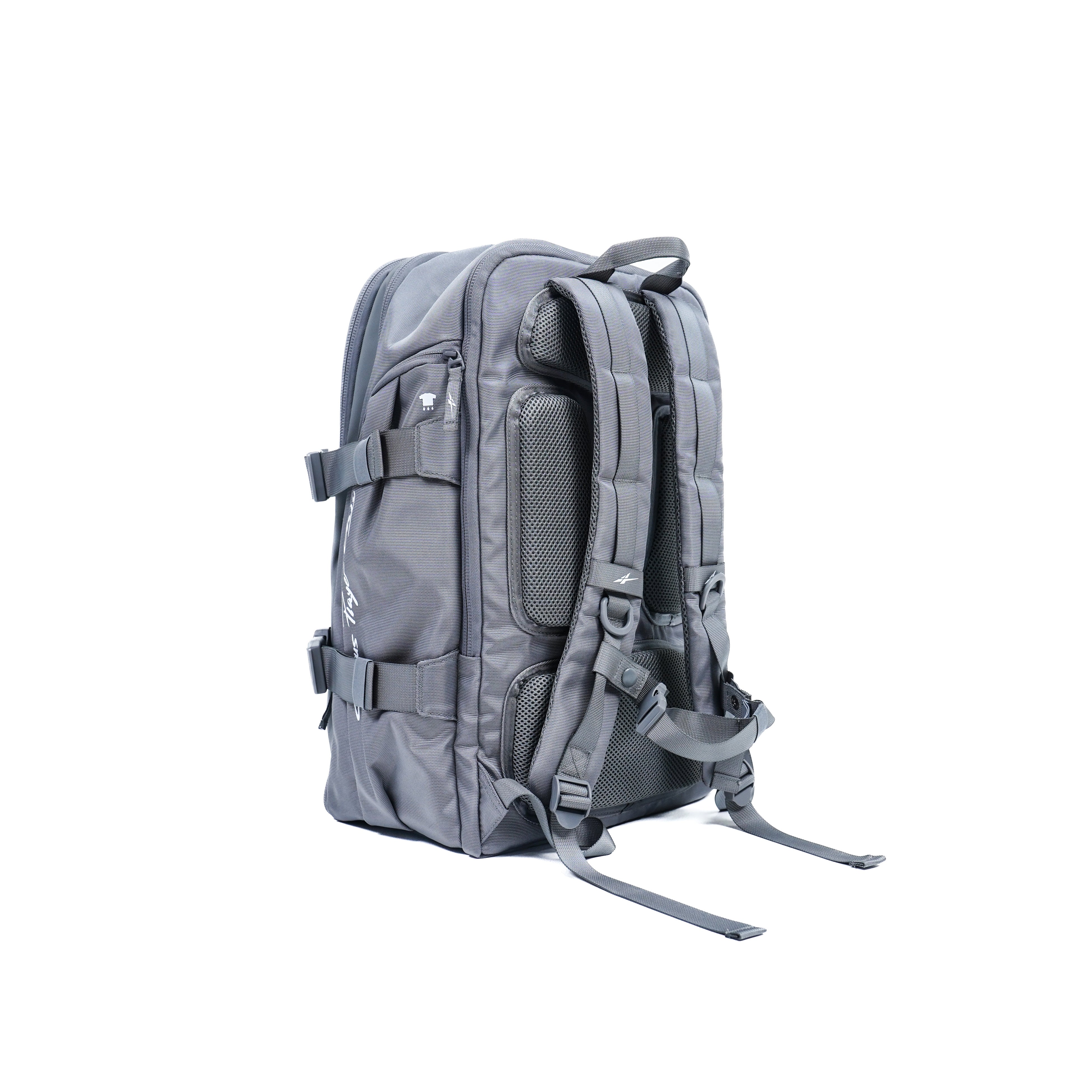 ONE-FOR-ALL Gris Acier - Sac à Dos Basketball Imperméable & Polyvalent