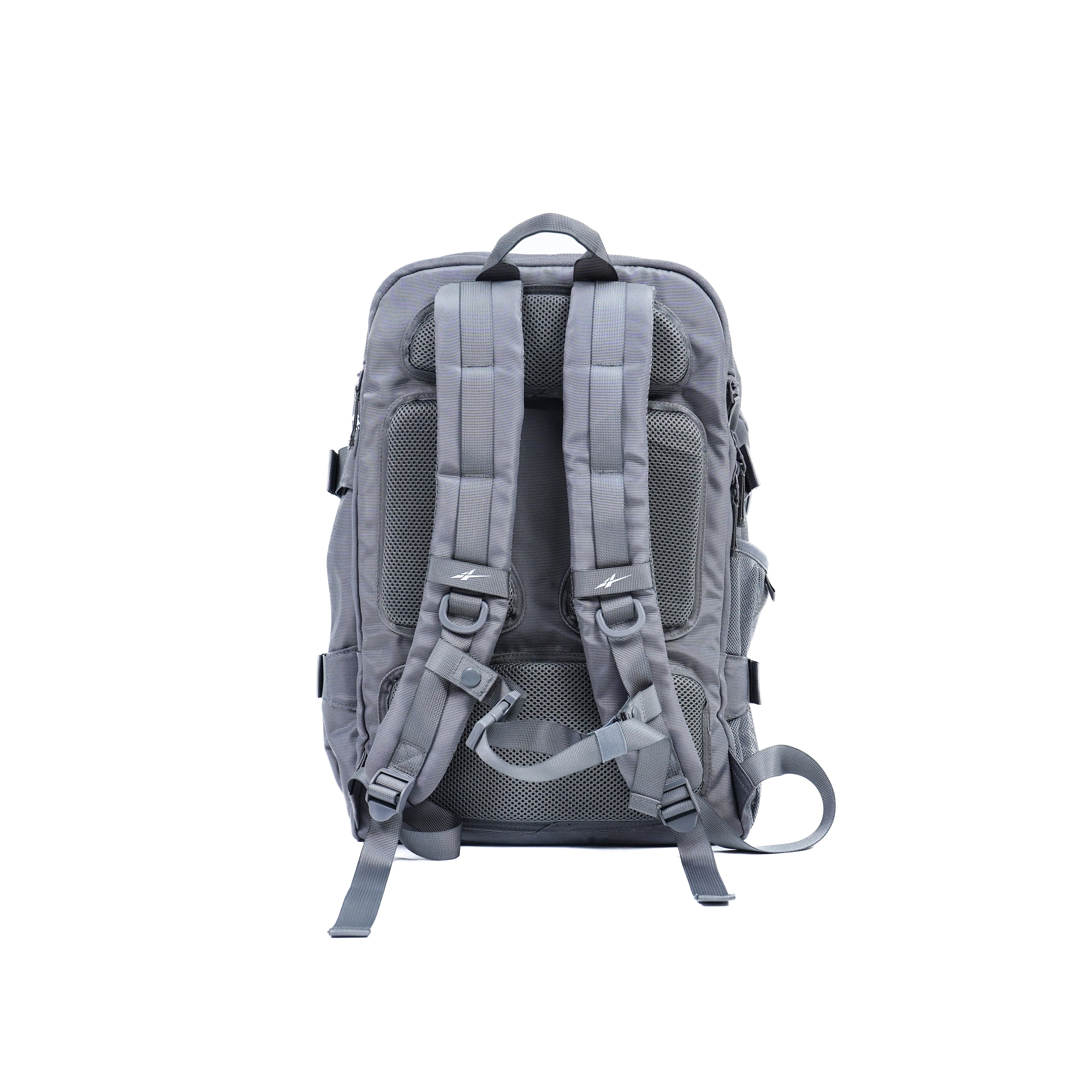 ONE-FOR-ALL Gris Acier - Sac à Dos Basketball Imperméable & Polyvalent