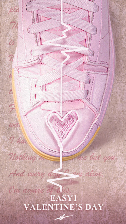Easy1 Valentines - Chaussure Basketball Inspirée de la Saint-Valentin