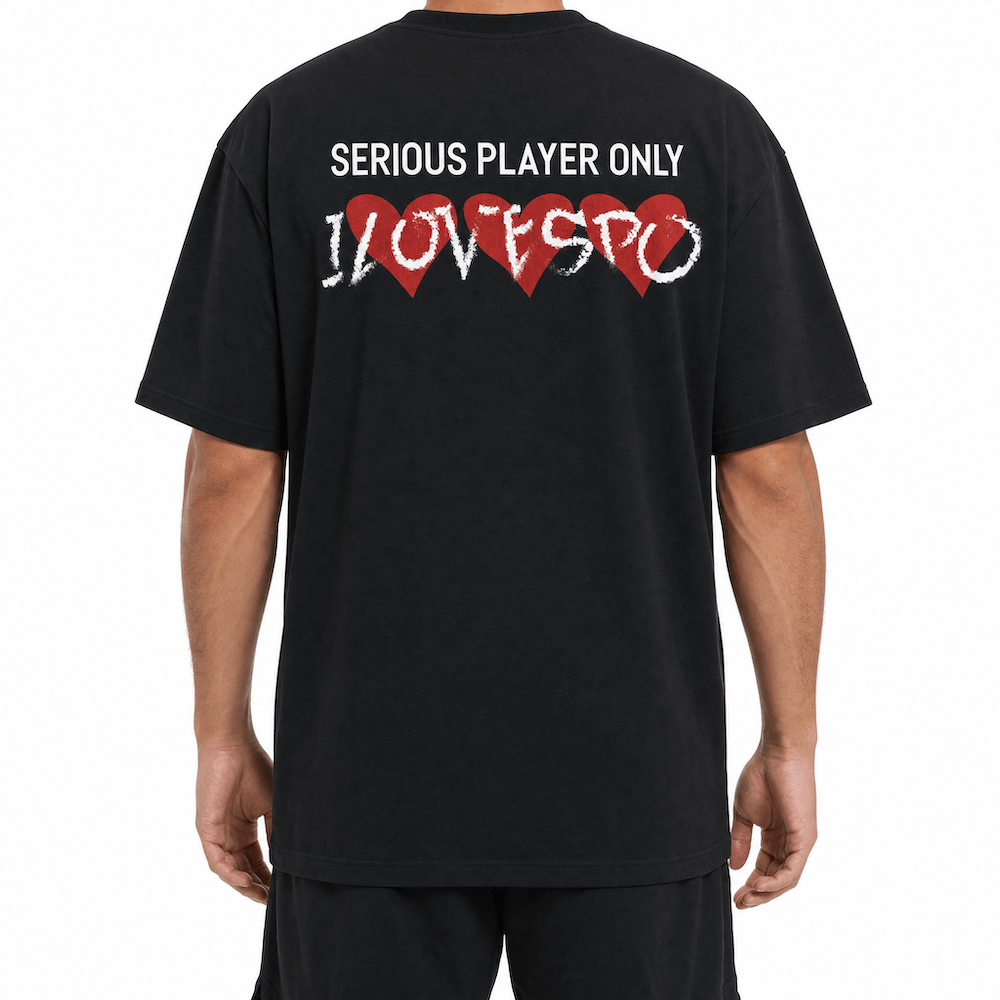 T-shirt ALLDAY Flower - Coupe Oversize, Séchage Rapide