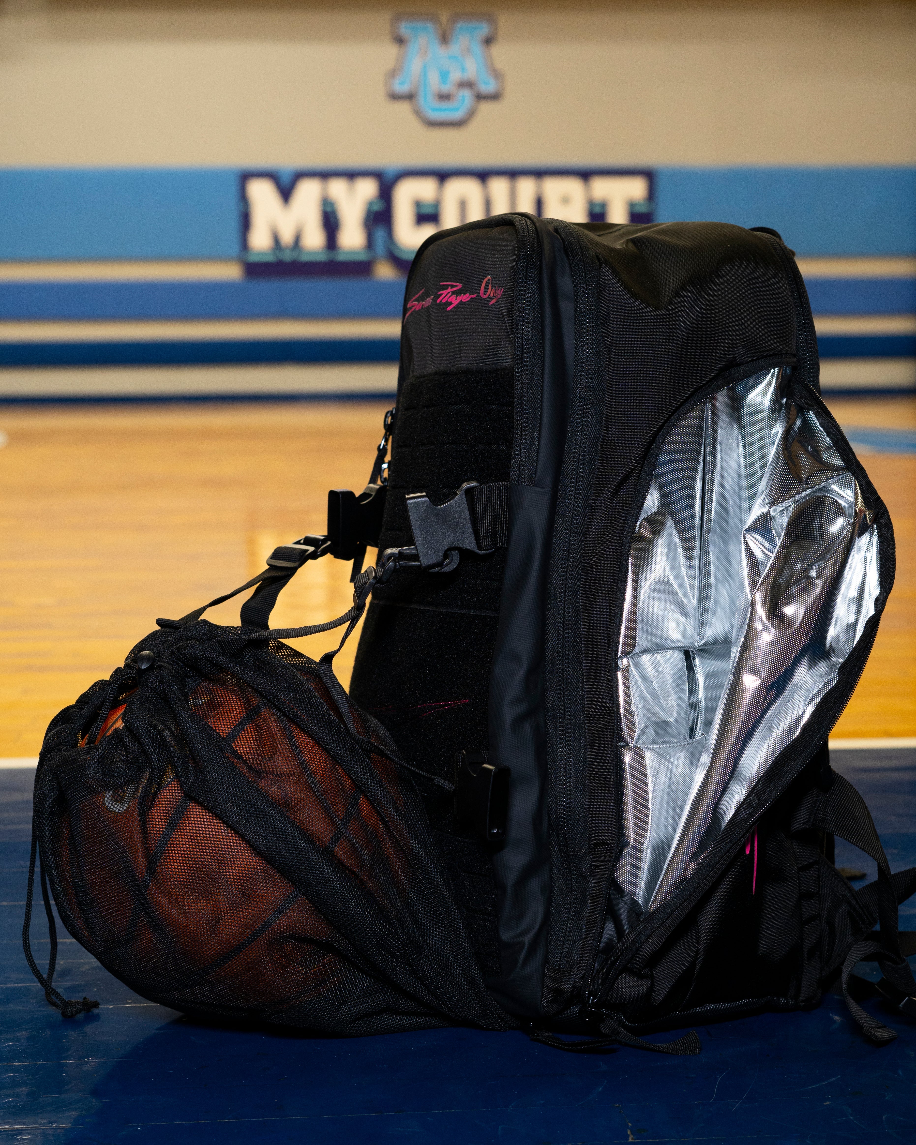 ONE-FOR-ALL Noir - Sac à dos Basketball Tout-en-Un Intemporel